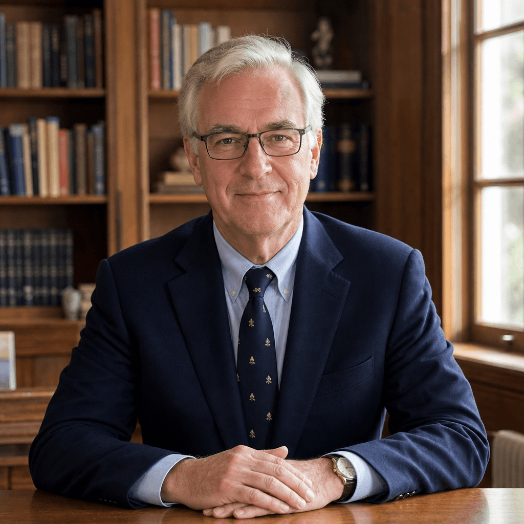 Dr. Alastair Vance, admissions interviewer