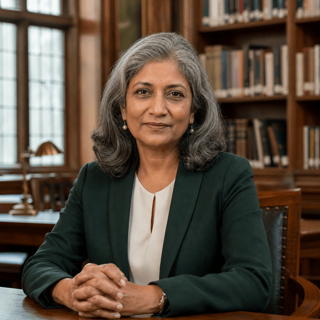 Dr. Meera Sanyal, admissions interviewer