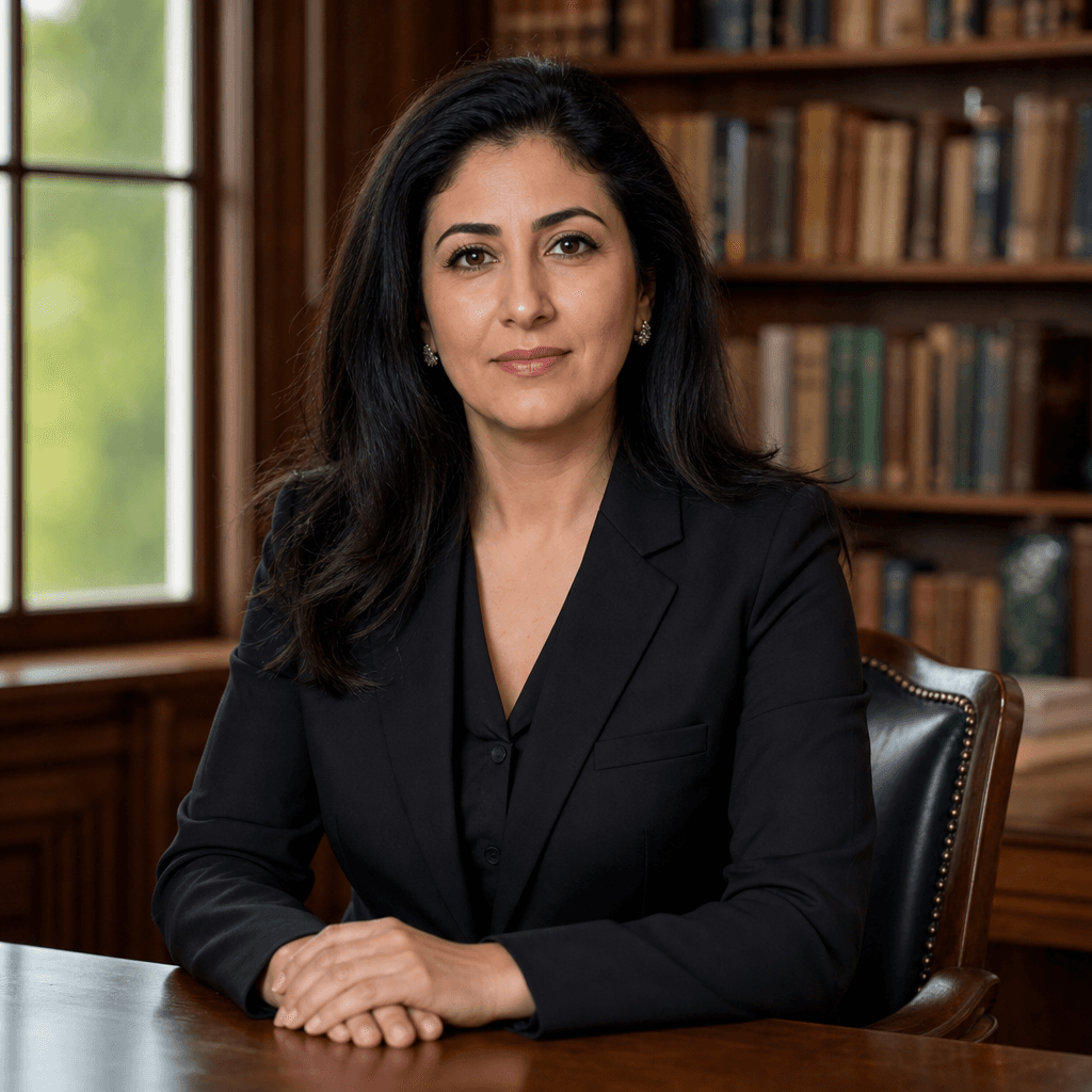 Dr. Leila Haddad, admissions interviewer