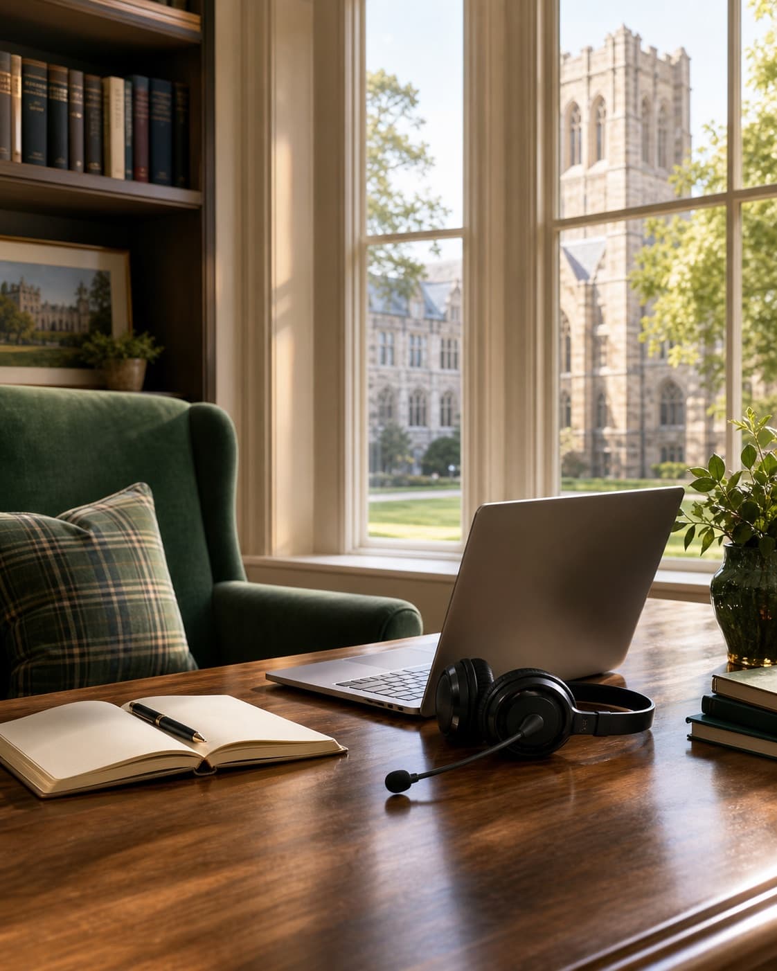 Admissions interview preparation lounge